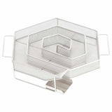 Générateur de fumée Vidaxl Cold 6 Corner 22,5 cm en acier inoxydable - afbeelding 1