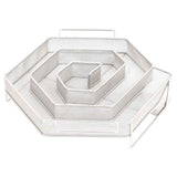Générateur de fumée Vidaxl Cold 6 Corner 22,5 cm en acier inoxydable - afbeelding 2