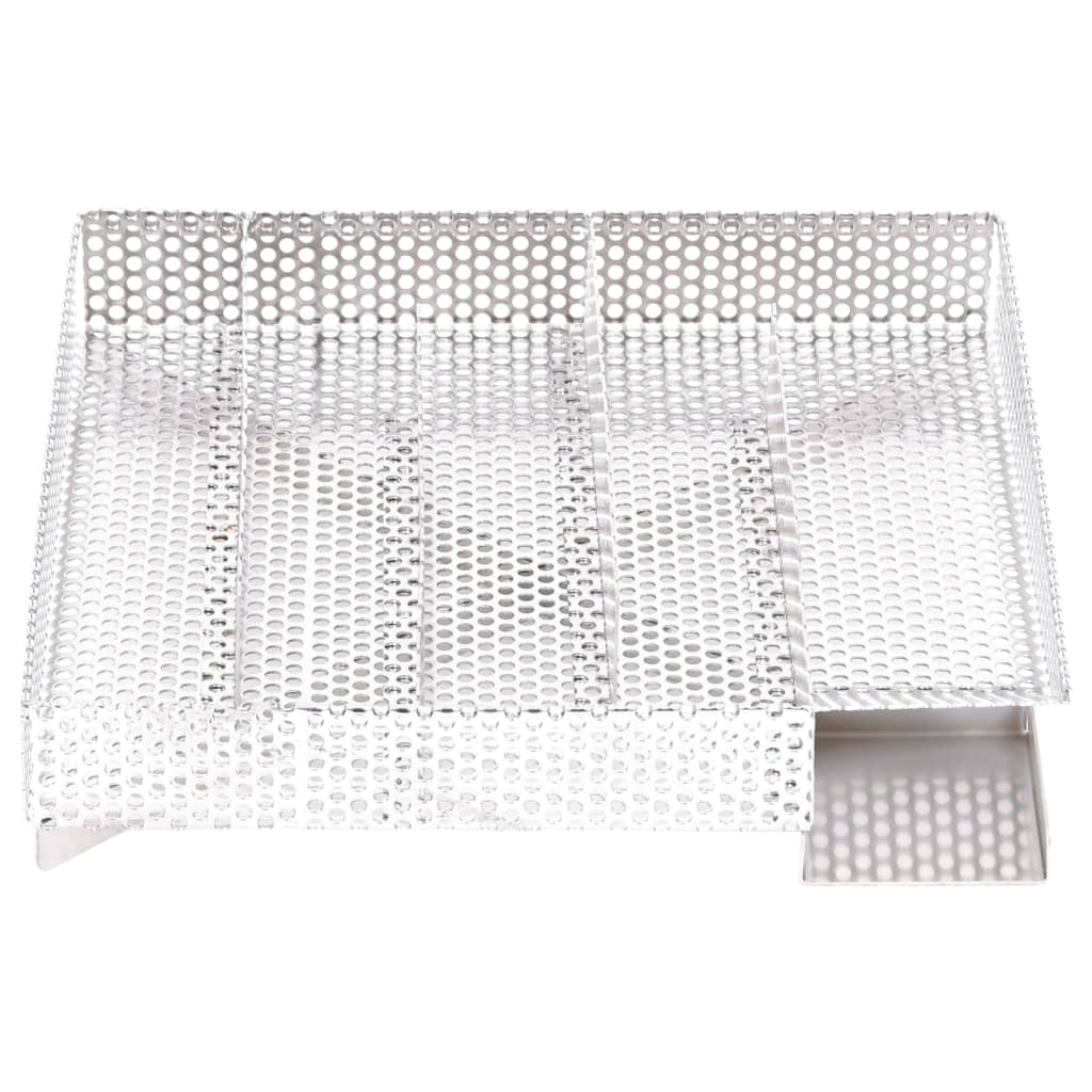 Générateur de fumée Vidaxl Cold 5 pièces 21 cm en acier inoxydable