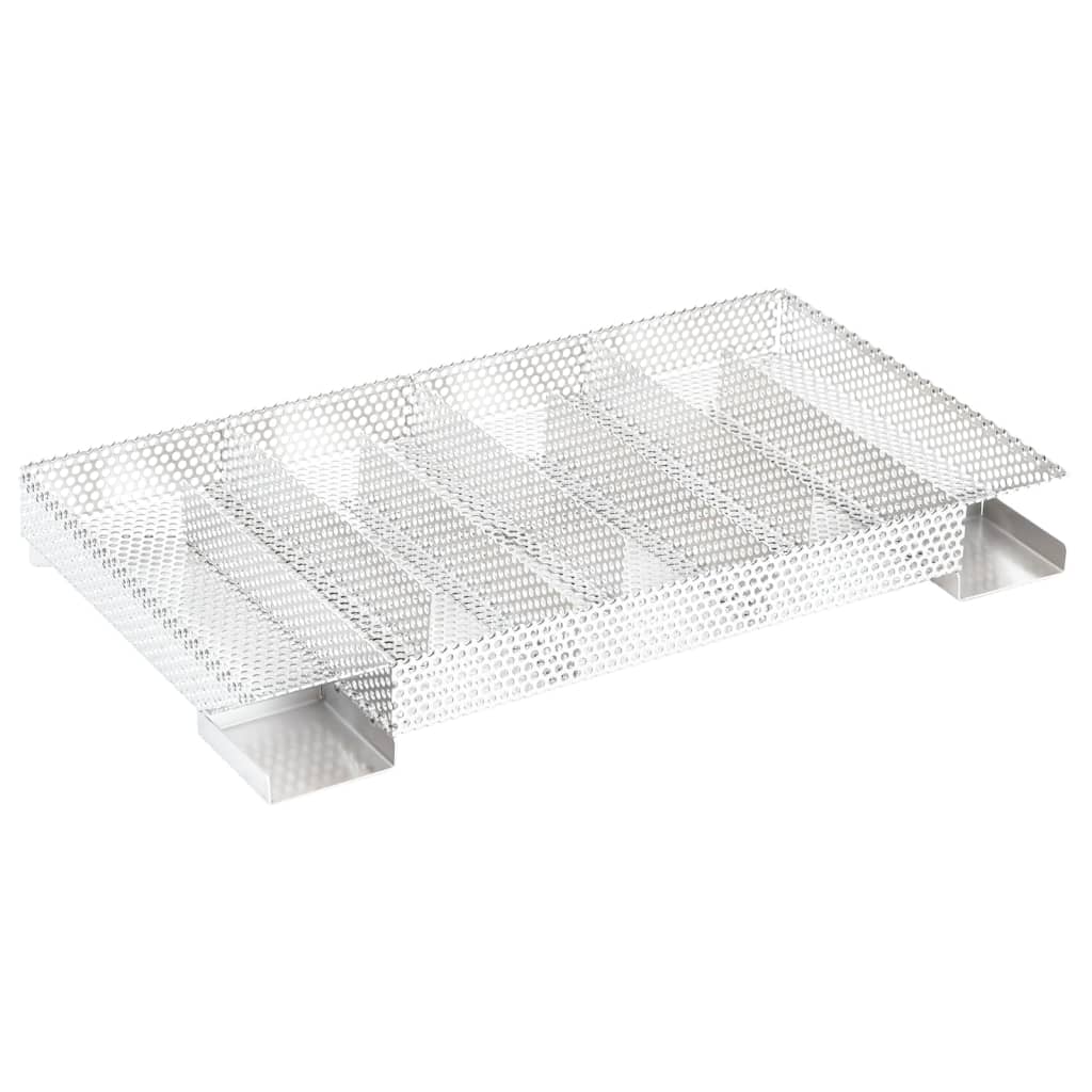Générateur de fumée Vidaxl Cold 8 pièces 35 cm en acier inoxydable