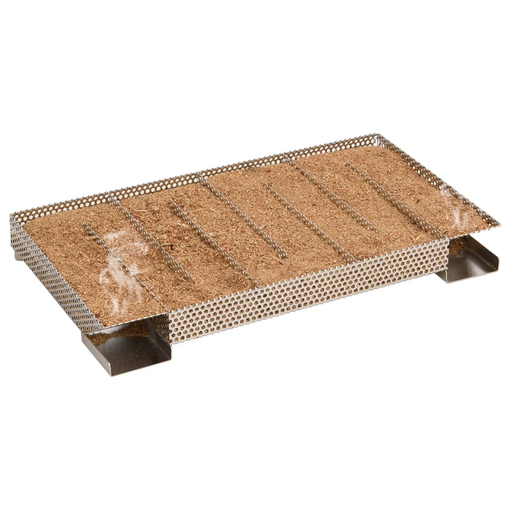 Générateur de fumée Vidaxl Cold 8 pièces 35 cm en acier inoxydable