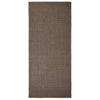 Vidaxl sisalmat pour gratter le post 66x150 cm brun