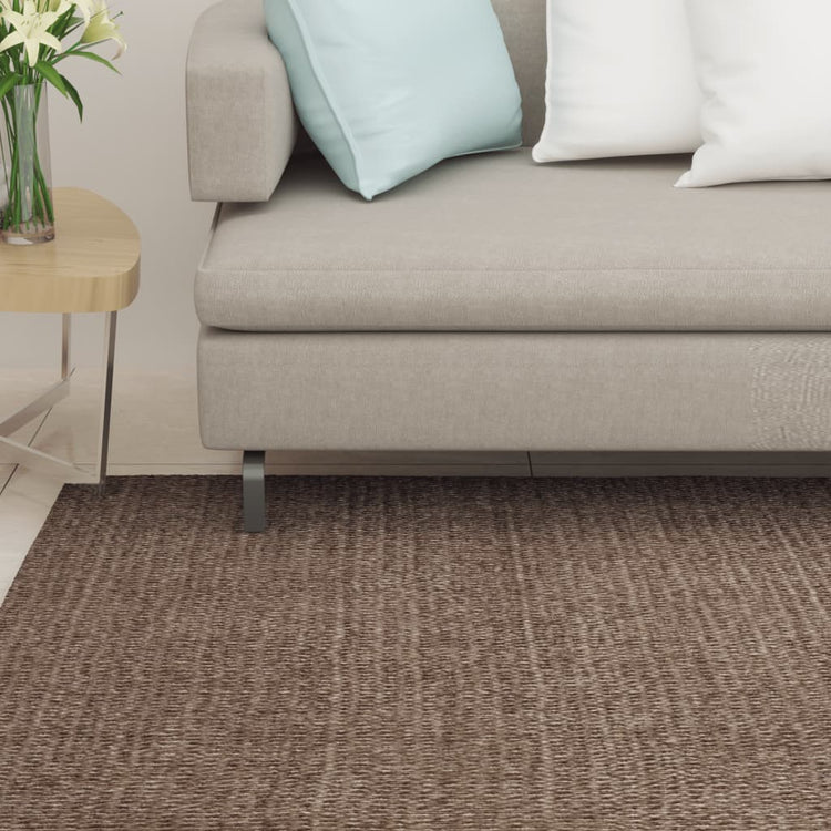 Vidaxl sisalmat pour gratter le post 66x200 cm brun