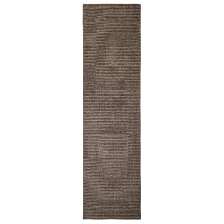 Vidaxl sisalmat pour gratter le post 66x250 cm brun
