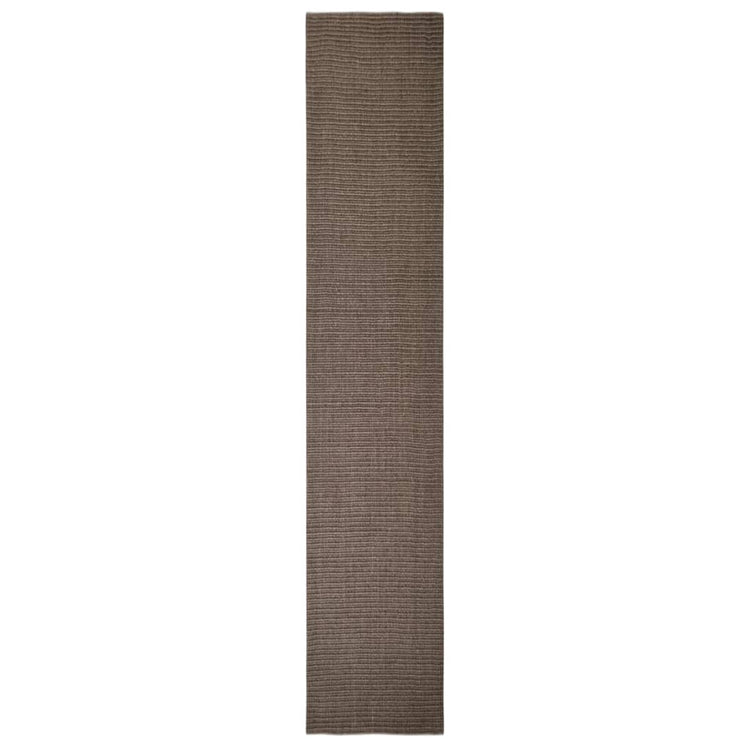 Vidaxl sisalmat pour gratter le post 66x350 cm brun
