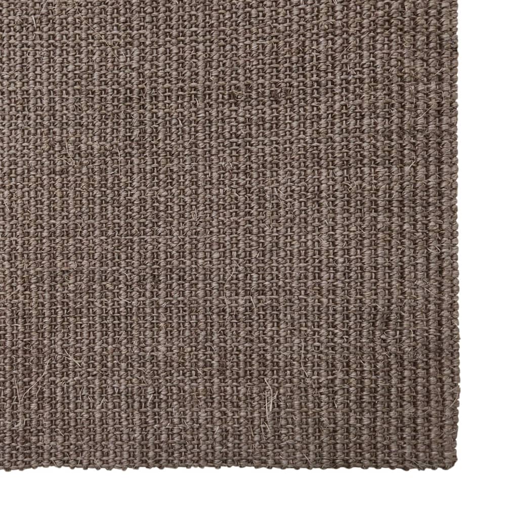 Vidaxl sisalmat pour gratter post 80x150 cm brun