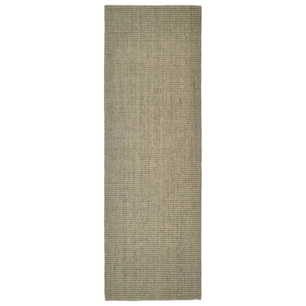 Vidaxl sisalmat pour gratter le post 66x200 cm taupe