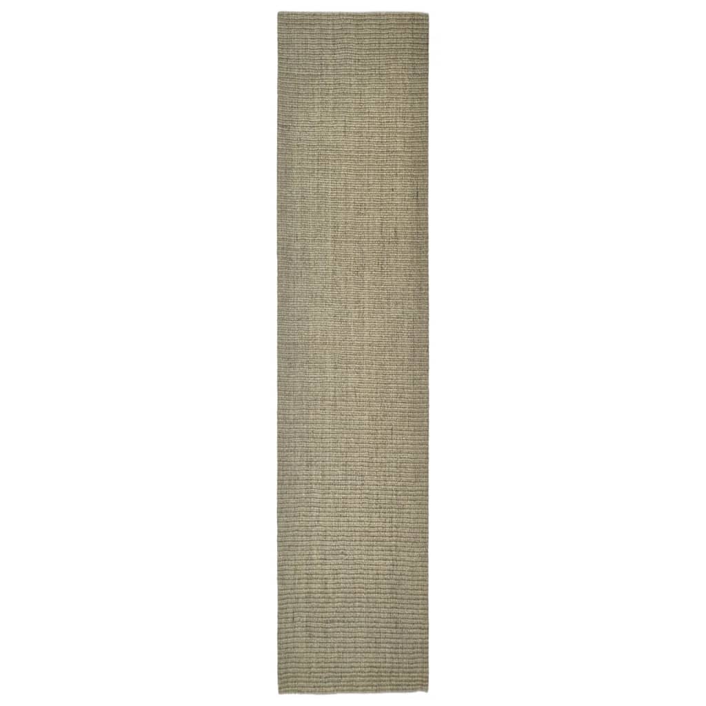Vidaxl sisalmat pour gratter le post 66x300 cm taupe