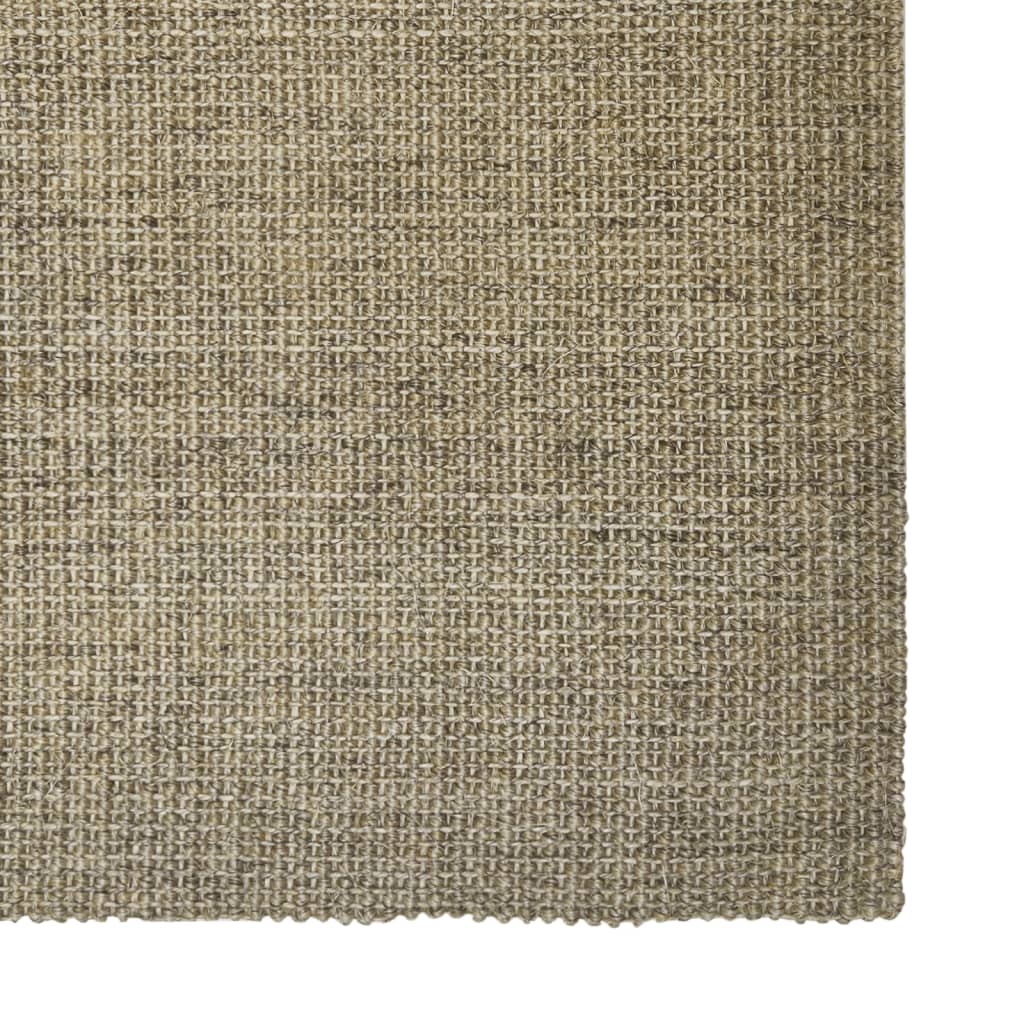 Vidaxl sisalmat pour gratter le post 66x300 cm taupe
