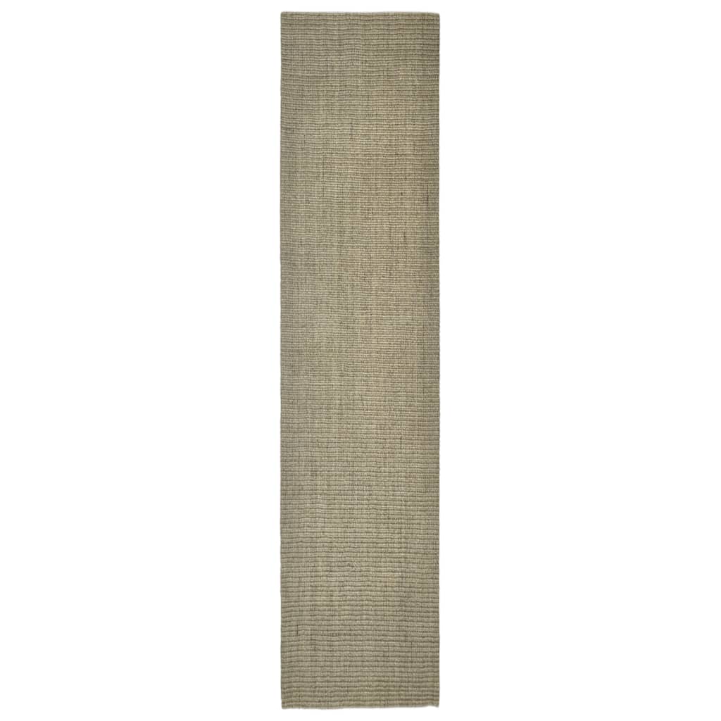 Vidaxl sisalmat pour gratter post 80x350 cm taupe