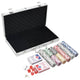 Ensemble de poker Vidaxl 300 pièces 11,5 g