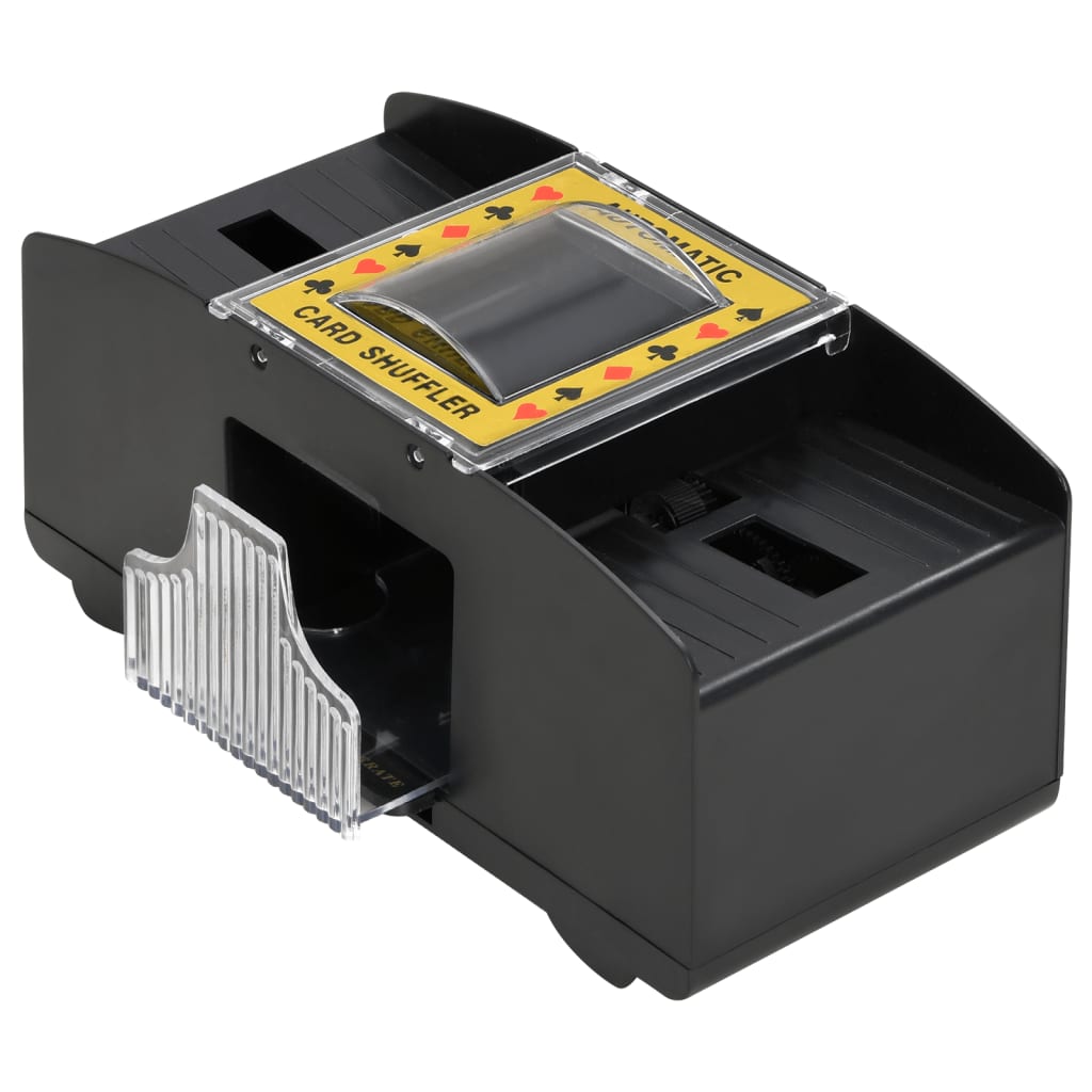 Vidaxl Carte automatique Shaking Black 2 Deck
