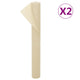 Tissu polaire VidaXL pour plantes 2 rouleaux 70 g m² 10x1,6 m