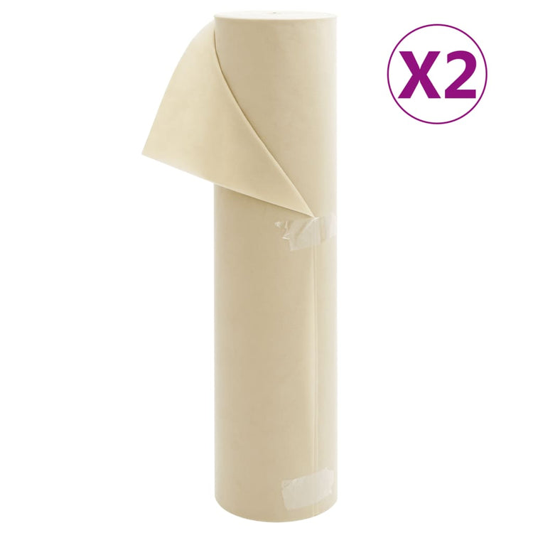 VidaXL tissu polaire pour plantes 2 rouleaux 70 g m² 50x1,6 m