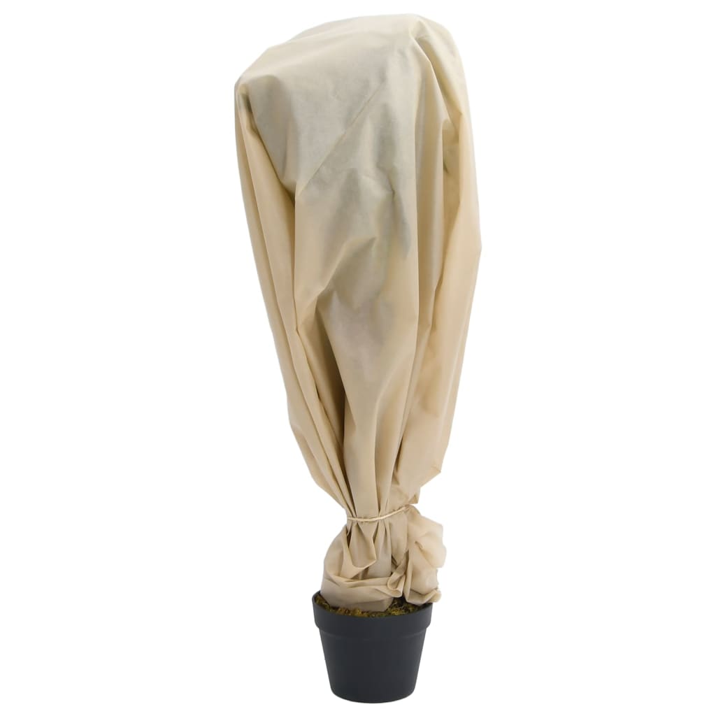 VidaXL tissu polaire pour plantes 2 rouleaux 70 g m² 50x1,6 m