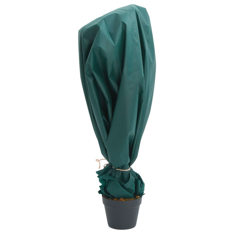 Tissu polaire VidaXL pour plantes 2 rouleaux 70 g m² 10x1,6 m