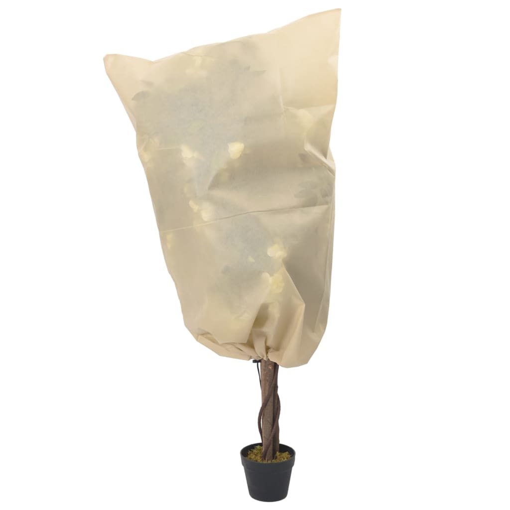 Vidaxx couvertures pour plantes avec cordon 8 pcs 70 g m² 0,8x1 m