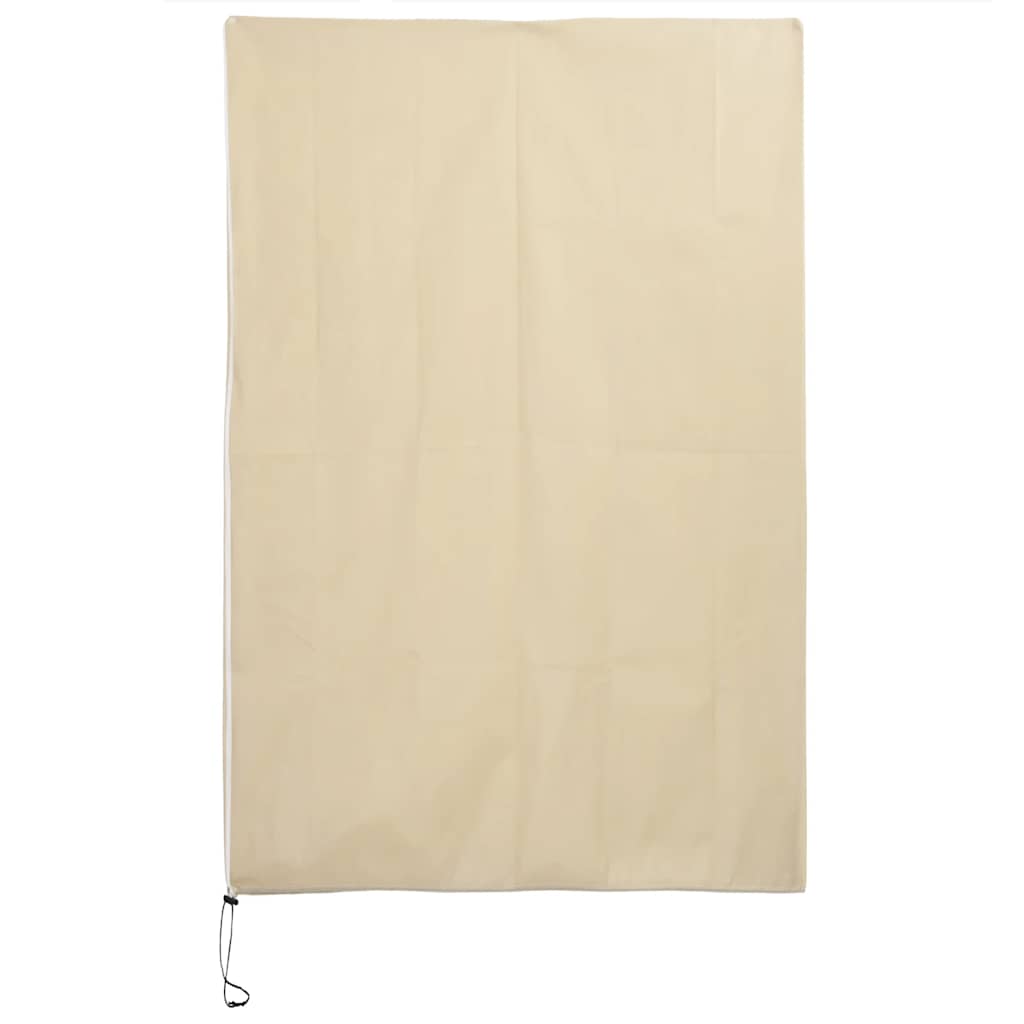Vidaxxl couvertures végétales avec fermeture éclair 4 pcs 70 g m² 1,2x1,8 m