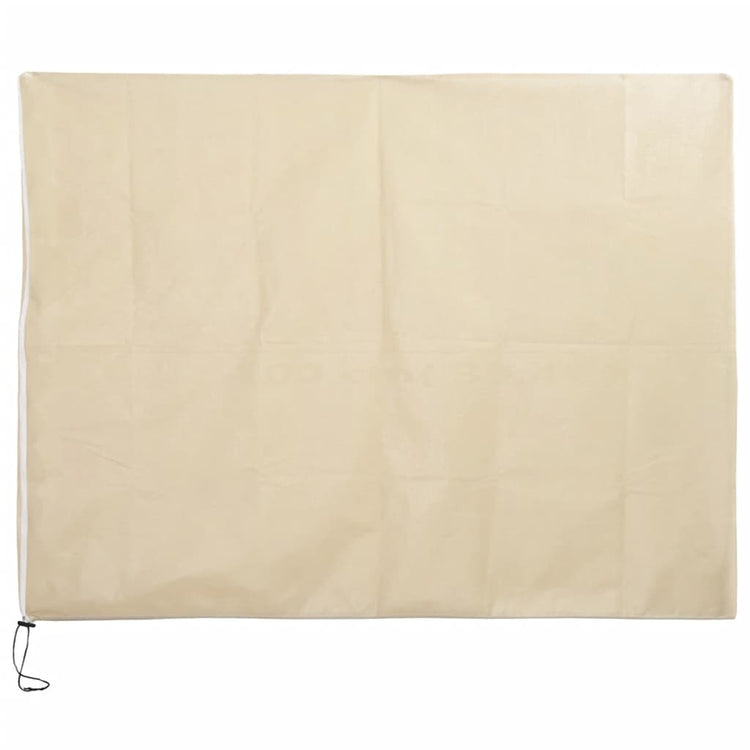 Vidaxxl couvertures végétales avec fermeture éclair 2 pcs 70 g m² 3,93x3 m