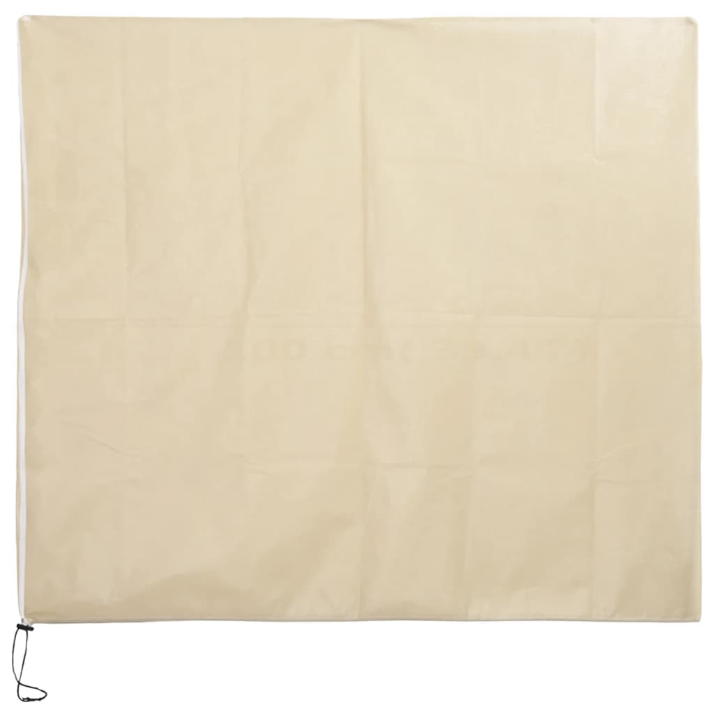 Vidaxxl couvertures végétales avec fermeture éclair 2 pcs 70 g m² 3,93x3,5 m