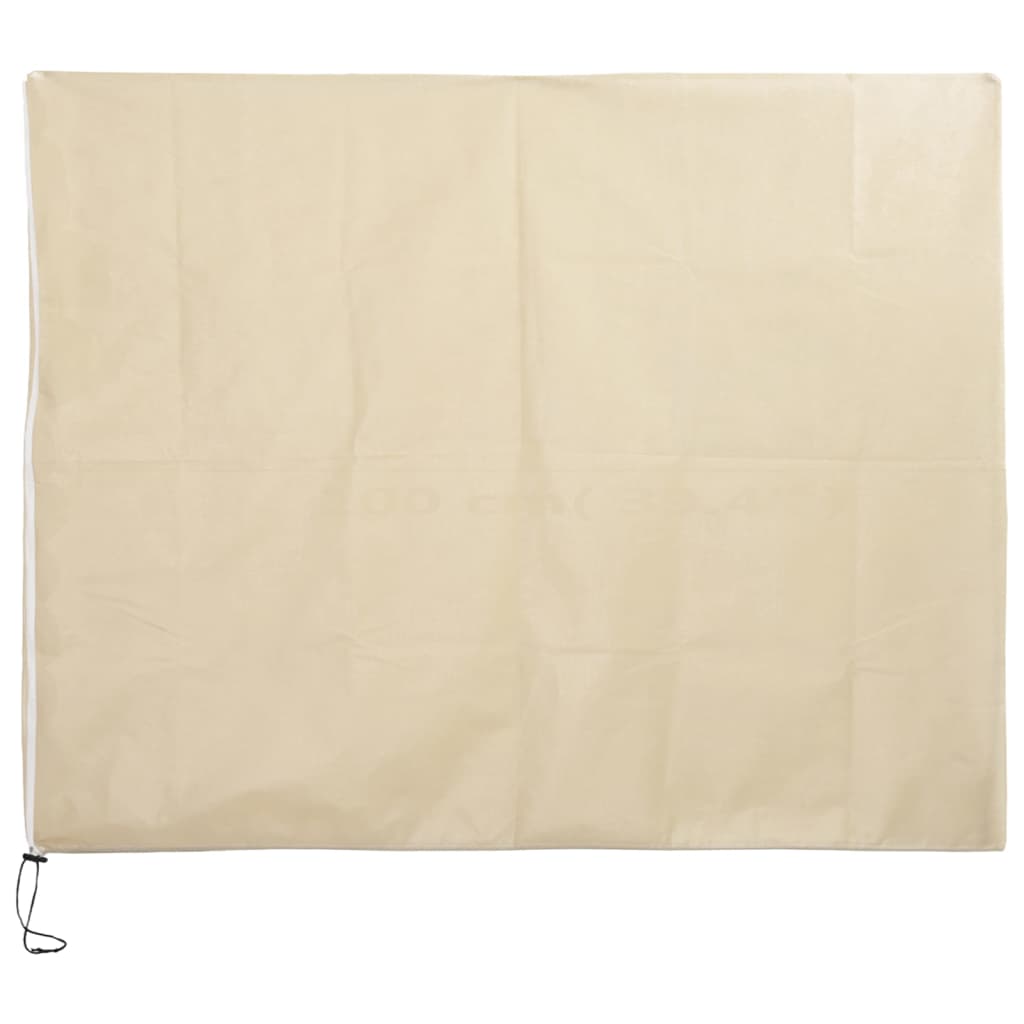 Vidaxxl couvertures végétales avec fermeture éclair 4 pcs 70 g m² 3,14x2,5 m
