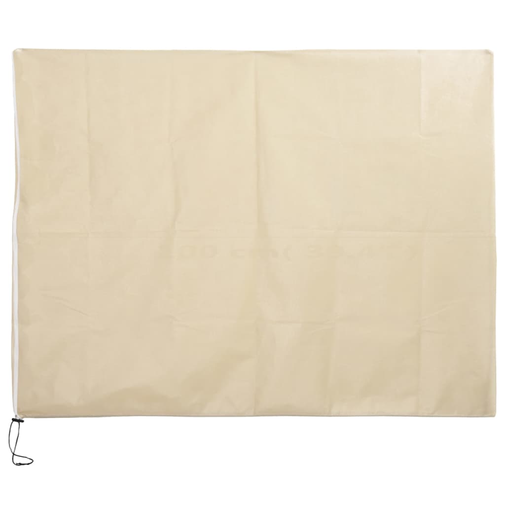 Vidaxxl couvertures végétales avec fermeture éclair 10 pcs 70 g m² 3,93x3 m
