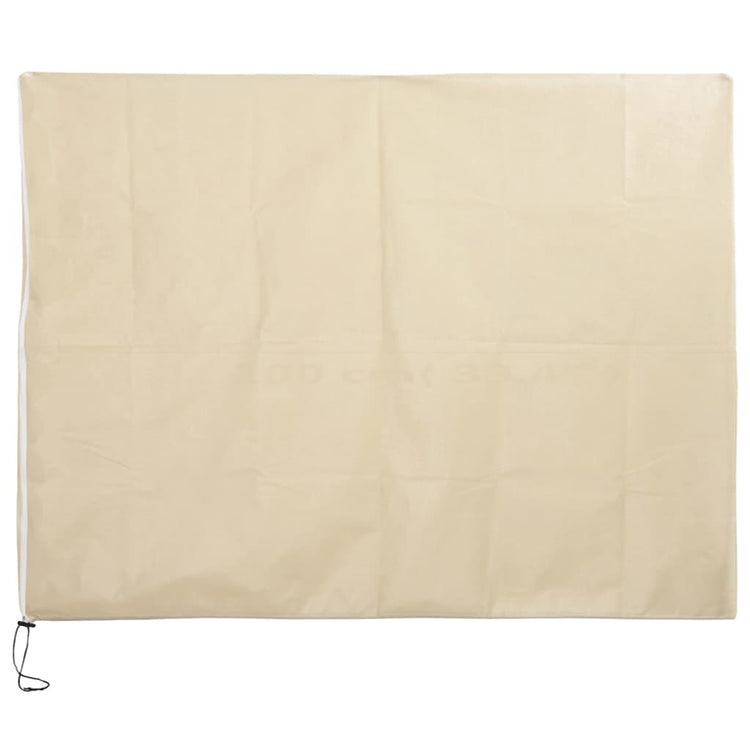 Vidaxxl couvertures végétales avec fermeture éclair 10 pcs 70 g m² 3,93x3 m