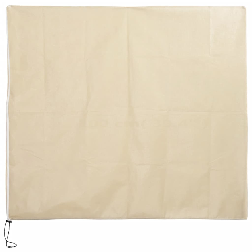 Vidaxxl couvertures végétales avec fermeture éclair 10 pcs 70 g m² 3,93x3,5 m