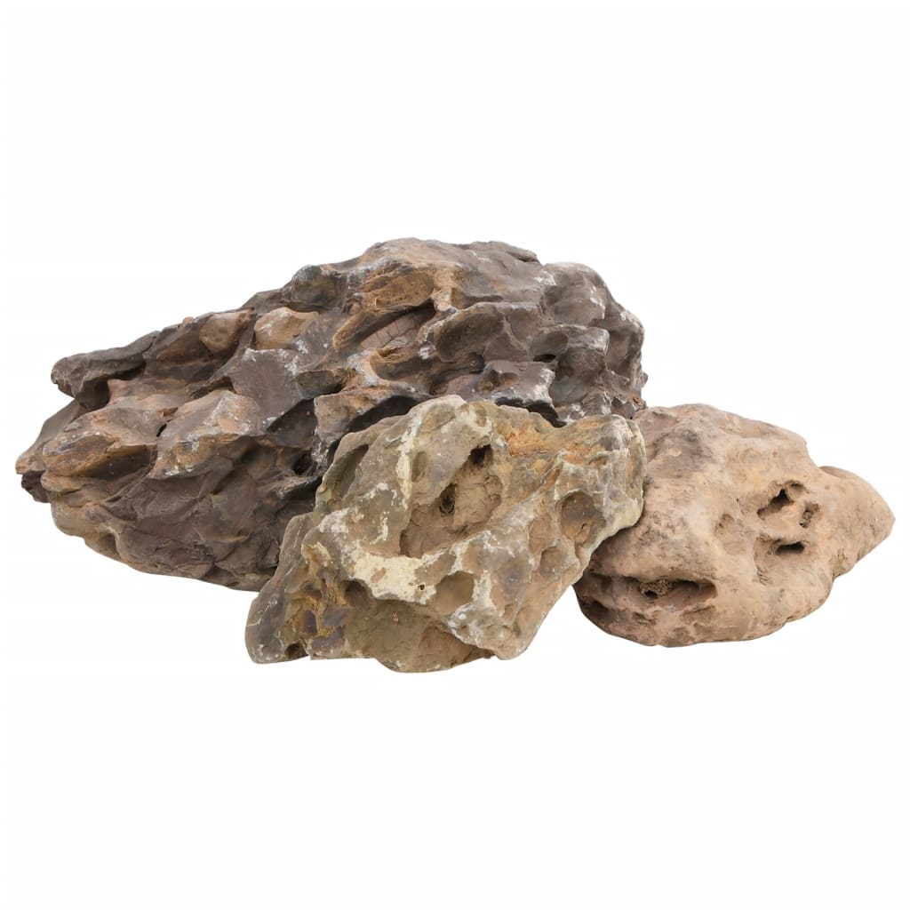 Vidaxl Dragon Stones 10 kg 10-40 cm Gray