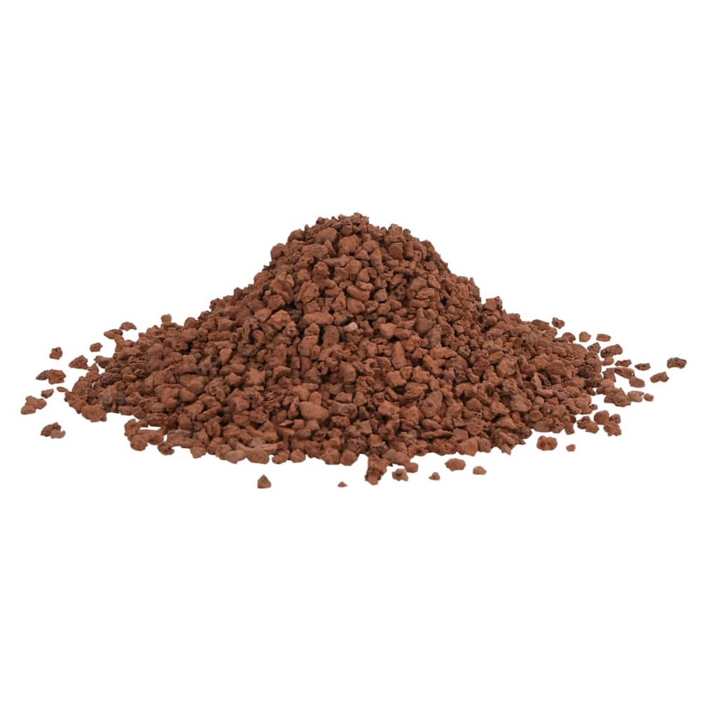 VidaXL pierres de lave 10 kg 5-8 mm rouge