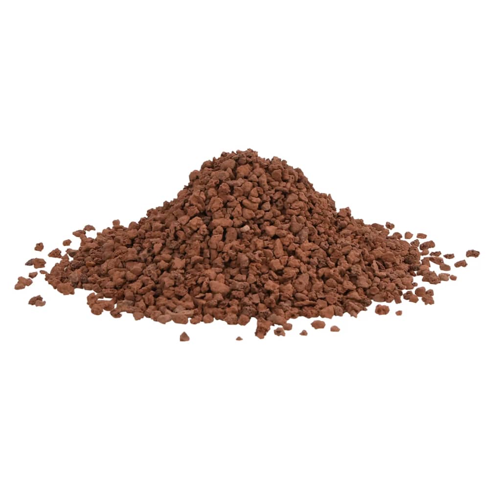 Vidaxl Lava Stones 25 kg 5-8 mm de rouge