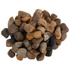 Vidaxl galets polis 2-5 cm 25 kg multicolores