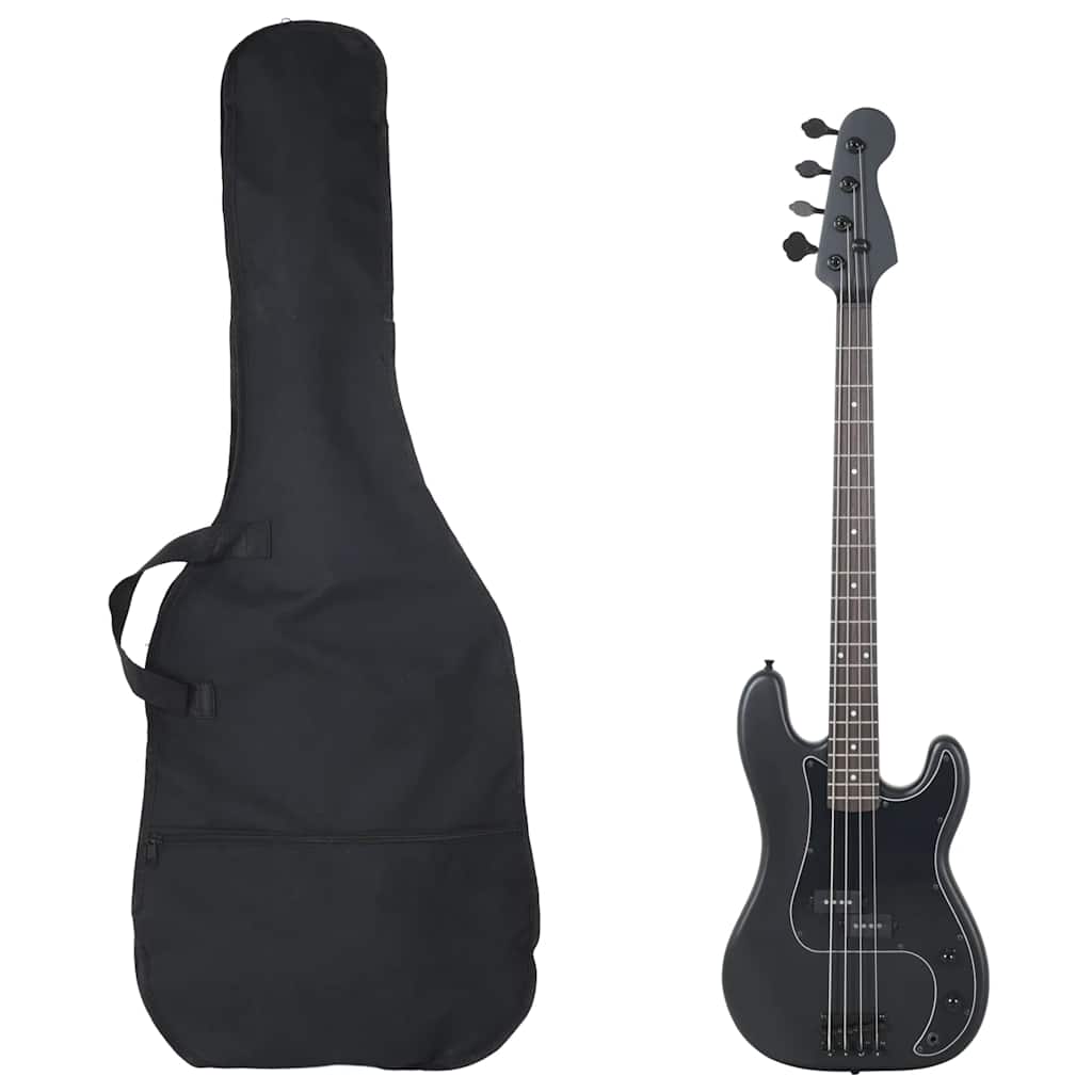 VidaXL guitare basse électrique pour débutants avec sac 4 4 46 noir