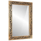 Miroir de salle de bain Vidaxl 50x70x2,5 cm en bois et verre massif massif