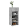 Armoire à chaussures Vidaxl 40x36x105 cm Prix en béton en bois édité