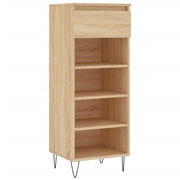 Armoire à chaussures vidaxl 40x36x105 cm en bois de bois de chêne sonoma coloré - afbeelding 2