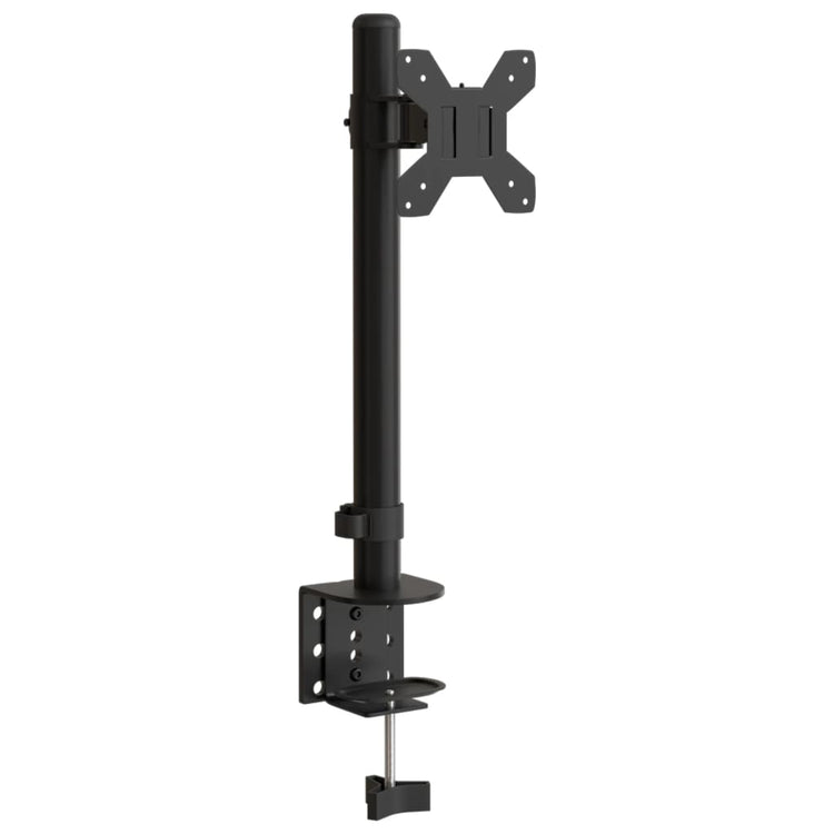 Support de moniteur Vidaxl Vesa 75 100 mm en acier noir