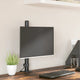 Support de moniteur Vidaxl Vesa 75 100 mm en acier noir