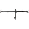 Normes de moniteur Vidaxl Driebel Vesa 75 100 mm en acier noir