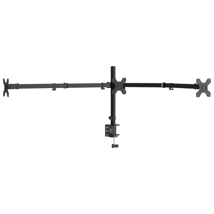 Normes de moniteur Vidaxl Driebel Vesa 75 100 mm en acier noir