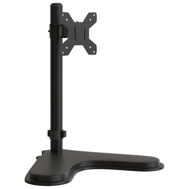 Support de moniteur Vidaxl Vesa 75 100 mm en acier noir