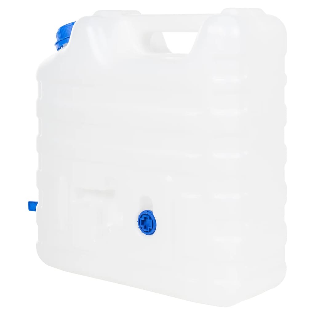 Vidaxl Aauter du réservoir avec robinet 15 l en plastique transparent
