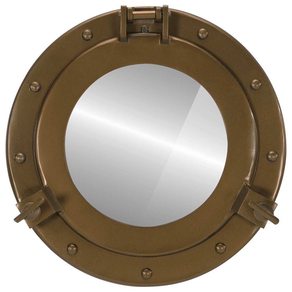 Vidaxx miroir mural hublot ø30 cm aluminium et verre