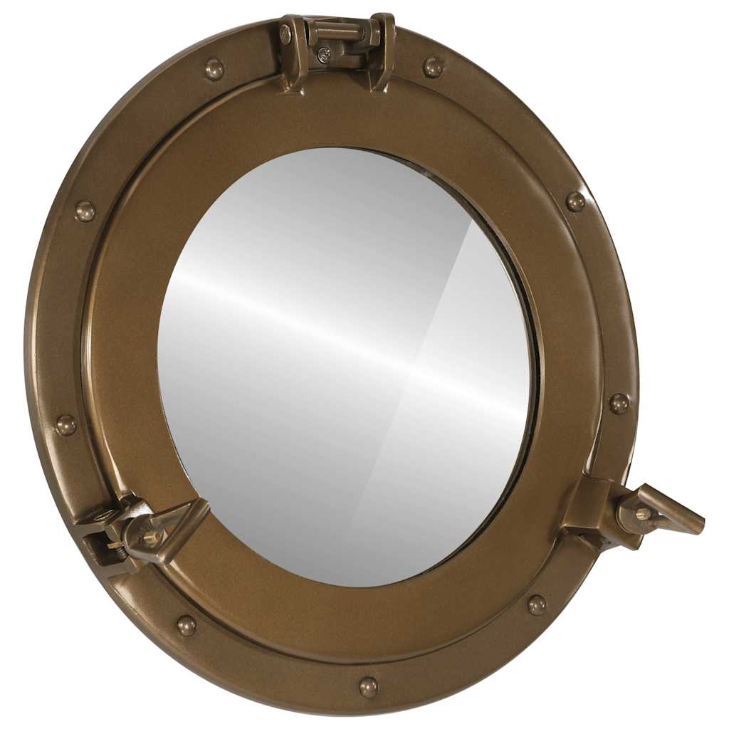 Vidaxx miroir mural hublot ø38 cm aluminium et verre