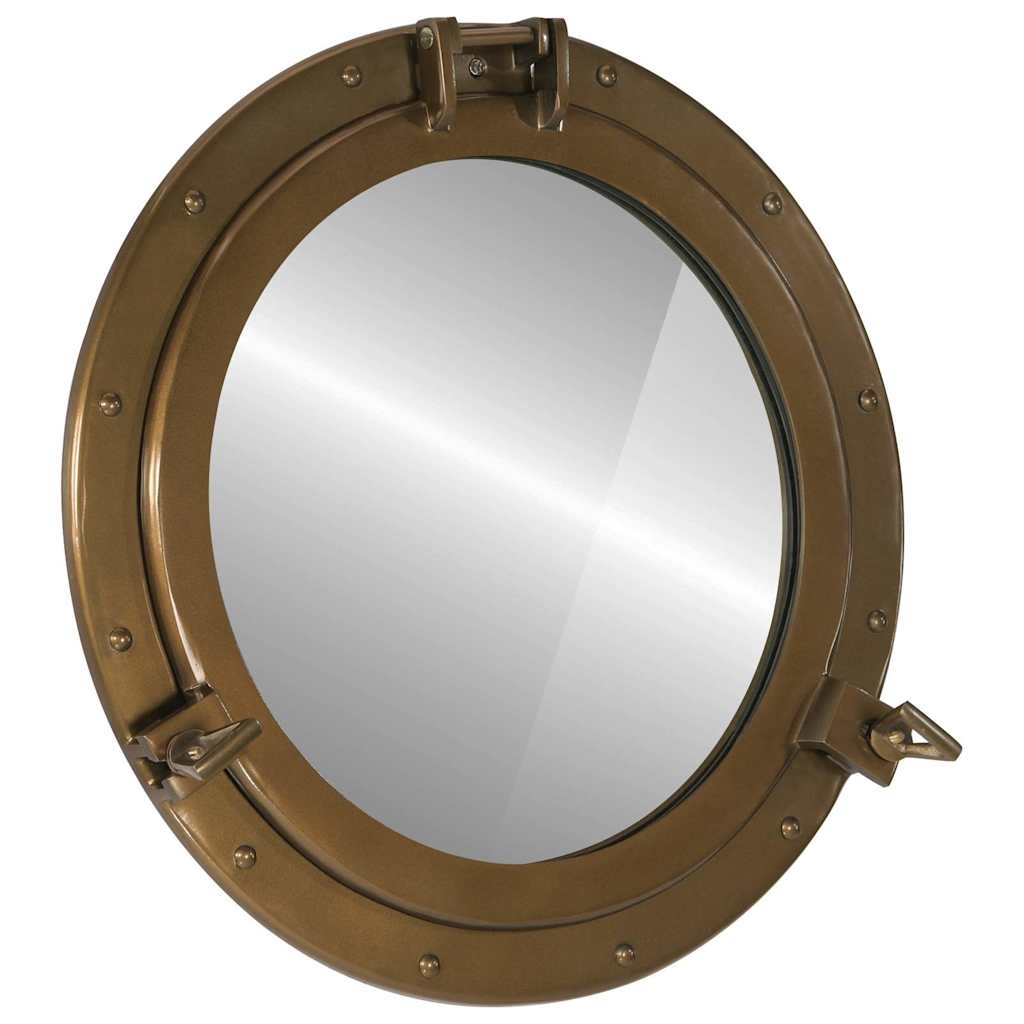 Vidaxx miroir mural hublot ø50 cm aluminium et verre