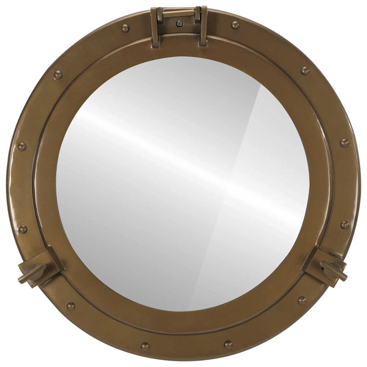 Vidaxx miroir mural hublot ø50 cm aluminium et verre