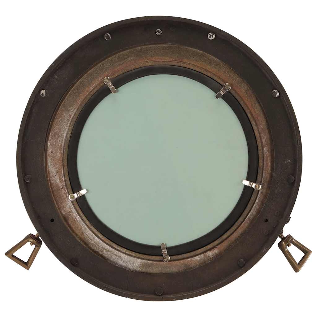 Vidaxx miroir mural hublot ø50 cm aluminium et verre