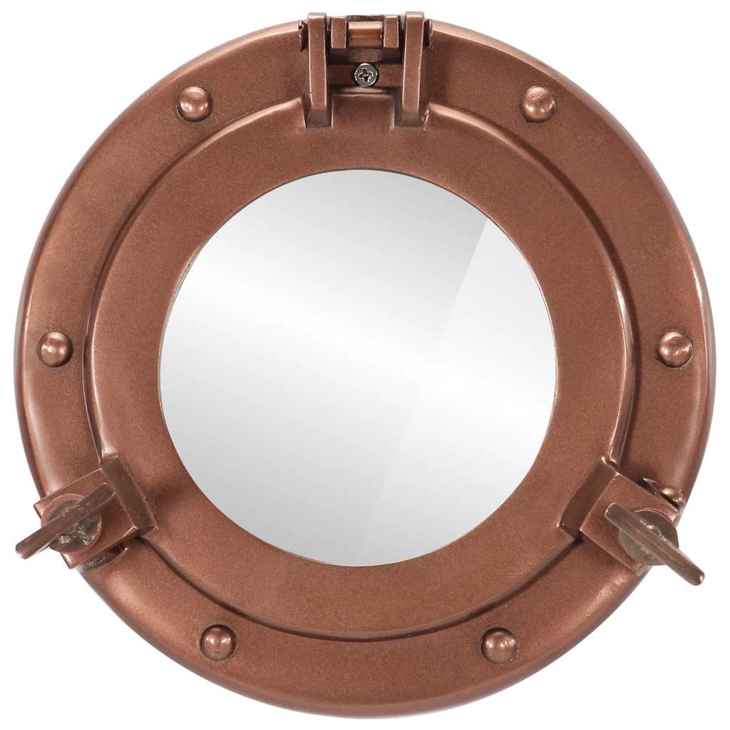 Vidaxx miroir mural hublot ø23 cm aluminium et verre