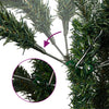 Vidaxl kunstkerstboom avec charnières pins et baies 120 cm
