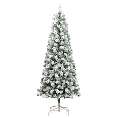 Sapin de Noël artificiel Vidaxx avec charnières et neige 180 cm